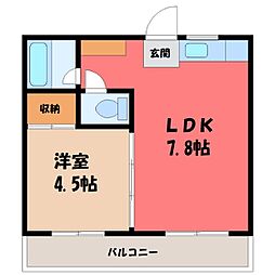 東武宇都宮線 おもちゃのまち駅 徒歩5分 2階/-