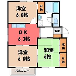 JR東北本線 宇都宮駅 バス12分 岩曽町下車 徒歩4分