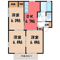 東武宇都宮線 東武宇都宮駅 5.8km 1階/-