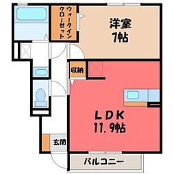 ティンカーベル B 1階/-