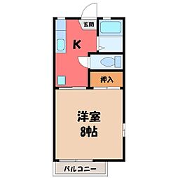 JR東北本線 宇都宮駅 徒歩13分