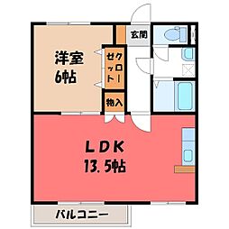 JR東北本線 宇都宮駅 バス17分 鶴田神社前下車 徒歩7分