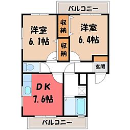 東武宇都宮線 西川田駅 徒歩27分
