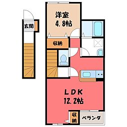 東武宇都宮線 江曽島駅 徒歩17分