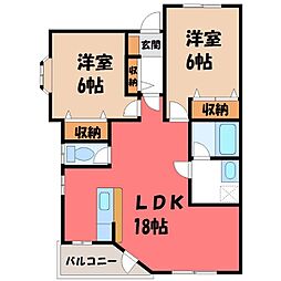 ベイリーフ B棟 2階