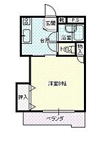 Fハイツ 311 ｜ 福島県郡山市小原田3丁目（賃貸アパート1K・2階・25.52㎡） その2