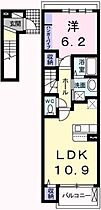 兵庫県姫路市別所町別所（賃貸アパート1LDK・2階・44.59㎡） その2