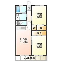 兵庫県姫路市香寺町行重（賃貸アパート2LDK・2階・55.86㎡） その2