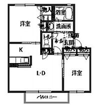 シャーメゾンエムズII番館 202 ｜ 兵庫県姫路市仁豊野（賃貸アパート2LDK・2階・54.00㎡） その2