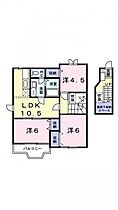 ファミールアトラス　Ａ  ｜ 愛媛県松山市高岡町（賃貸アパート3LDK・2階・65.57㎡） その2