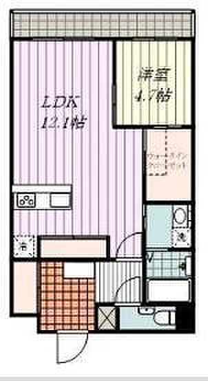 カーサヴィアンカ兼久 ｜愛媛県松山市中村1丁目(賃貸マンション1LDK・5階・52.00㎡)の写真 その2