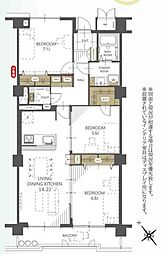 間取図画像 3LDK