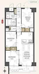 間取図画像 2SLDK