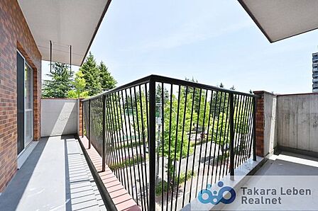 風通しが良く、お洗濯物も早く乾きそうです。毎日のお洗濯が楽しみになりそうです。