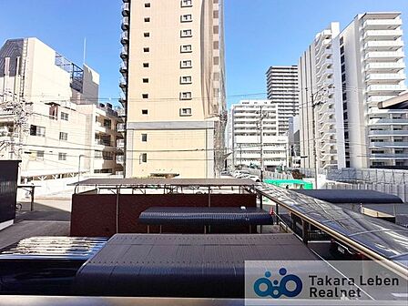 住戸からの眺望。風通しが良く、お洗濯物も早く乾きそうです。毎日のお洗濯が楽しみになりそうです。