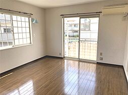 樹華I 202 2階ワンルームのリビング/ダイニング