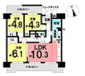 ライオンズマンション植田ヒルズイーストタワー6階1,775万円
