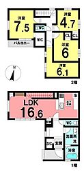新築戸建 天白区元八事3期 全2棟 2号棟