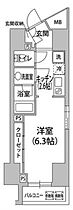 ロリエ銀座 1402 ｜ 東京都中央区銀座８丁目15-11（賃貸マンション1R・14階・25.20㎡） その2