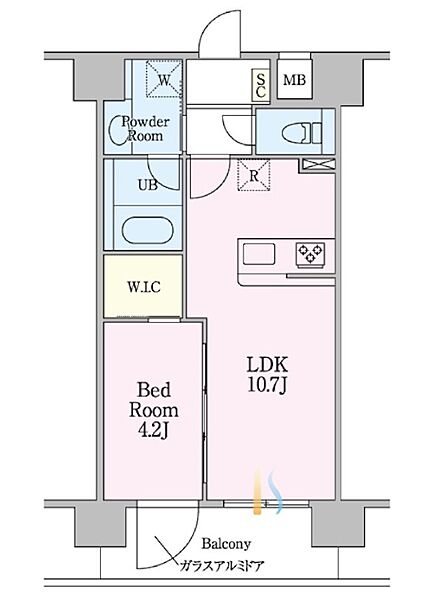 ＳＡＫＵＲＡレジデンス（サクラレジデンス） 304｜東京都江東区北砂４丁目(賃貸マンション1LDK・3階・38.25㎡)の写真 その2