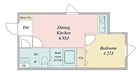 ＬｉｖｅＦｌａｔ森下II 502 ｜ 東京都江東区新大橋１丁目11-7（賃貸マンション1DK・5階・27.18㎡） その2