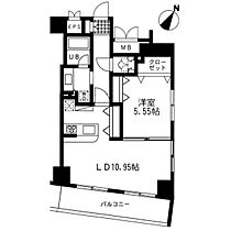 レジディア日本橋人形町II 801 ｜ 東京都中央区日本橋人形町３丁目4-15（賃貸マンション1LDK・8階・45.13㎡） その2