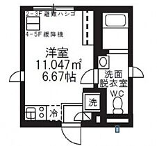 クラス木場公園 302 ｜ 東京都江東区木場５丁目8-2（賃貸マンション1R・3階・20.30㎡） その2