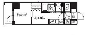 グランパセオ清澄白河II 707 ｜ 東京都江東区石島3-8（賃貸マンション1DK・7階・25.44㎡） その2