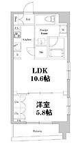 ドゥーエ日本橋浜町 203 ｜ 東京都中央区日本橋浜町３丁目7-8（賃貸マンション1LDK・2階・40.04㎡） その2