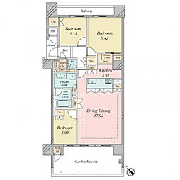間取図画像 3SLDK