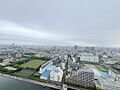 バルコニーから...