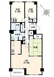 間取図画像 3LDK