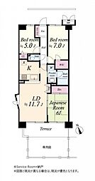 モア・ステージ戸塚 3LDKの間取図画像