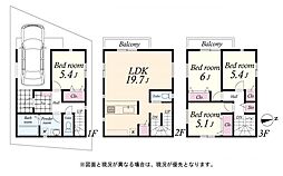 鎌倉市大船 新築一戸建て B号棟