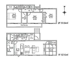 横浜市栄区庄戸3丁目1期 新築戸建 全1棟