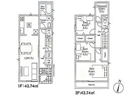小田原市飯泉第27 新築戸建 全2棟 2号棟