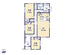 青梅市柚木町3丁目第11 新築戸建 全7棟 4号棟