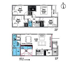 藤沢市善行坂2丁目2期 新築戸建 全3棟 1号棟