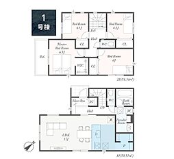 秦野市堀西第2 新築戸建 全1棟 1号棟