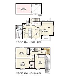 藤沢市善行2丁目 新築戸建 全2棟 2号棟