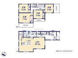横浜市青葉区荏田西2丁目第2 新築戸建 全1棟 1号棟