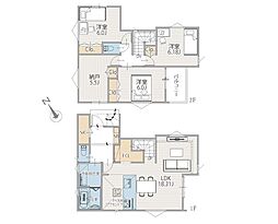 横浜市磯子区滝頭1丁目4 新築戸建 全6棟 4号棟