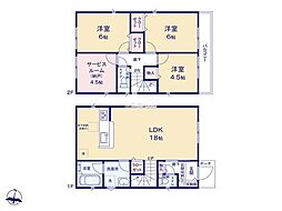 綾瀬市寺尾台2丁目第10　新築戸建　全2棟　1号棟