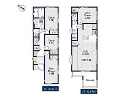 藤沢市遠藤　新築戸建　全2棟　1号棟