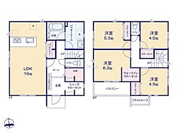 秦野市下大槻第1　新築戸建　全1棟