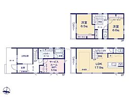 平塚市龍城ケ丘　新築未入居戸建　全3棟　3号棟