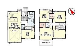 八王子市兵衛2丁目1期 新築戸建 全4棟 2号棟