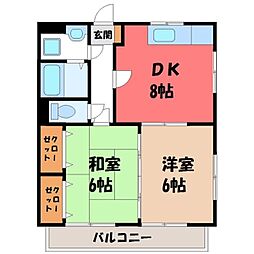 東北本線 宇都宮駅 バス17分 スーパーオータニ前下車 徒歩1分