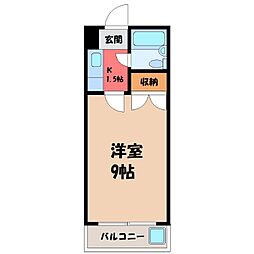 🉐敷金礼金0円！🉐東武宇都宮線 東武宇都宮駅 バス17分 宝木下...