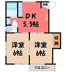 南宇都宮駅 4.3万円